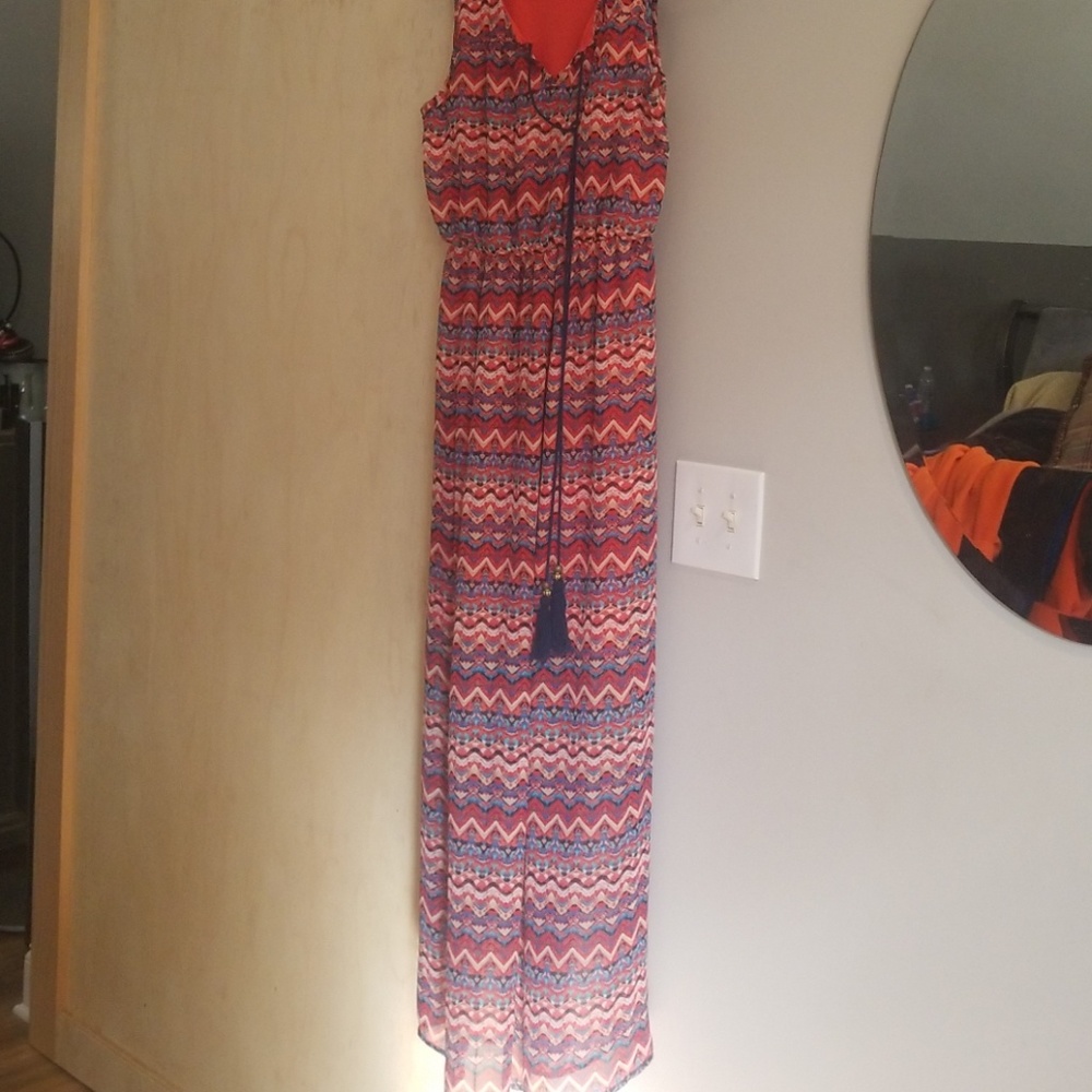 Long Summer Colorful Dress